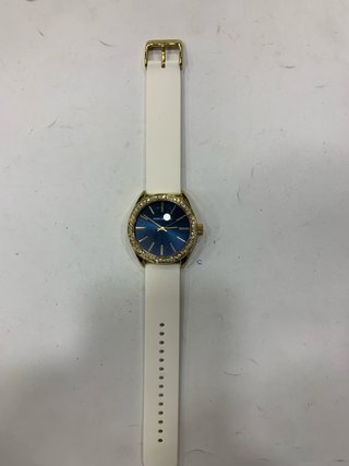 Reloj Mark Maddox Dorado y Azul con Cristales