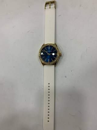 Reloj Mark Maddox Dorado y Azul con Cristales