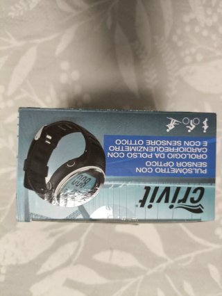 Reloj pulsómetro Crivit con sensor óptico