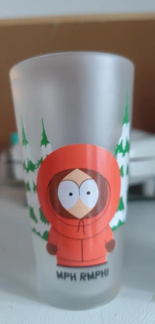 south Park vintage lemonade glass cups lot of 3