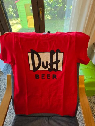 t-shirt D'ufficio Beer originale Simpson