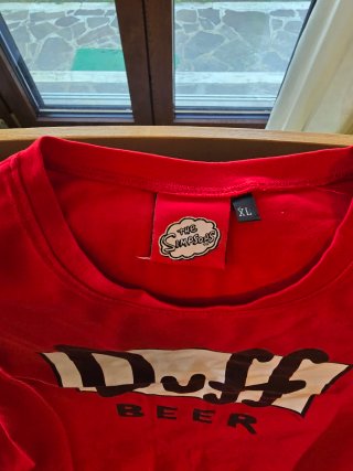 t-shirt D'ufficio Beer originale Simpson