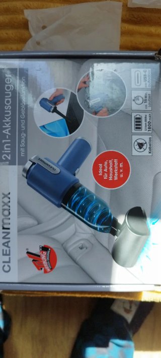Aspirador portátil CLEANMAXX USB