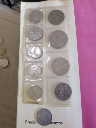 41 Monedas Francesas Siglo XX