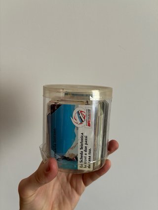 Schede telefoniche da collezione