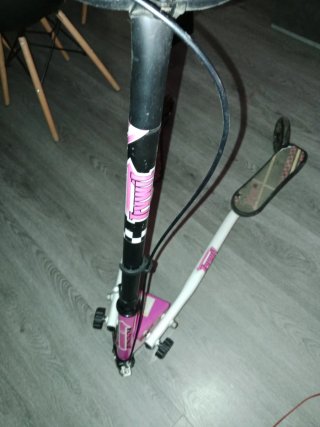 Patinete 3 ruedas rosa