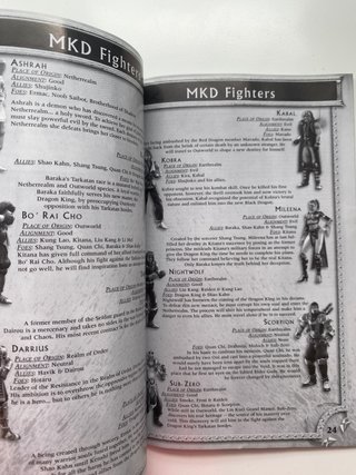 Manual Mortal Kombat Deception PS2