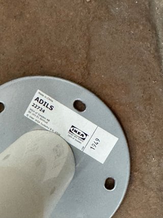 Patas Ikea Blancas y Amarillas