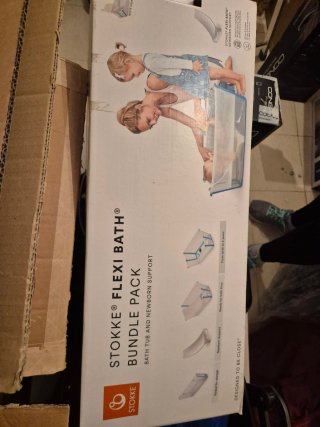 Balera olegable stokke con cuña para recien nacido