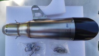 Kit de escape Kawasaki Z900 completo nuevo.