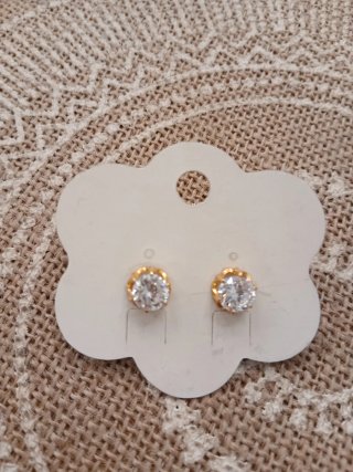 Pendientes vintage chapado oro 18k