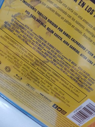 El Aviso Blu-ray Daniel Calparsoro