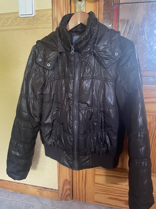 Plumas ligero marrón talla L
