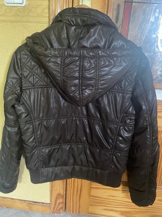 Plumas ligero marrón talla L