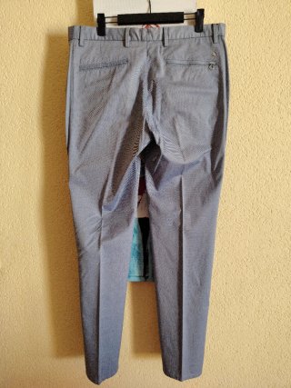 Pantalón Chino Massimo Dutti Azul Nuevo