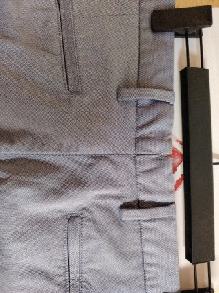 Pantalón Chino Massimo Dutti Azul Nuevo