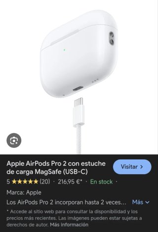 Auriculares Apple AirPods Pro 2