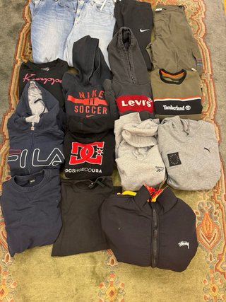 Lote Ropa Vintage DC, Fila, Levi's, Nike, Reebok,