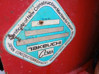 Miniexcavadora Takeuchi TB290