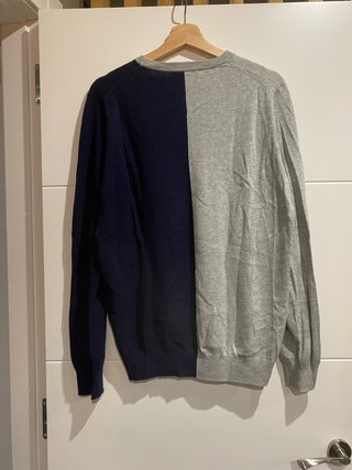 Jersey Purificación García gris y azul