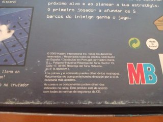 Hundir la Flota Juego de Mesa MB Hasbro