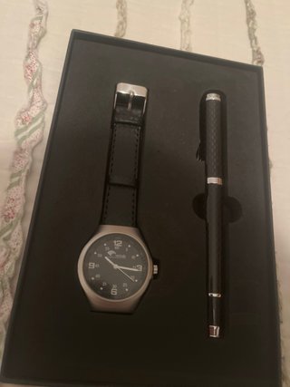 Reloj y boli Unicaja antiguo