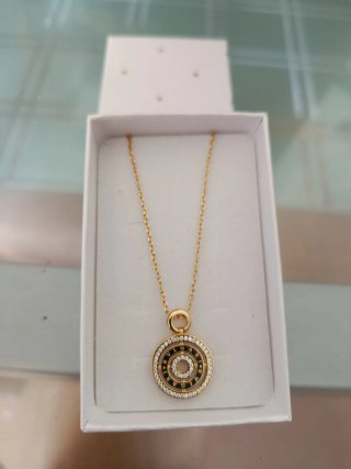 Collar Bvlgari Oro Negro