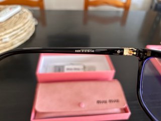 Gafas Miu Miu Negras