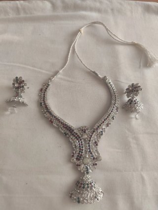 Conjunto Bollywood collar y pendientes