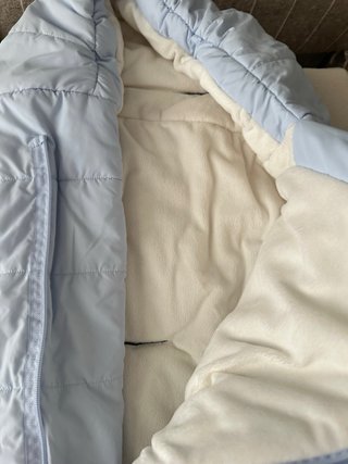 Saco bebé Mayoral azul acolchado