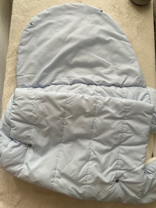 Saco bebé Mayoral azul acolchado