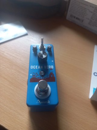 Pedal guitarra Ammuzic Ocean Verb