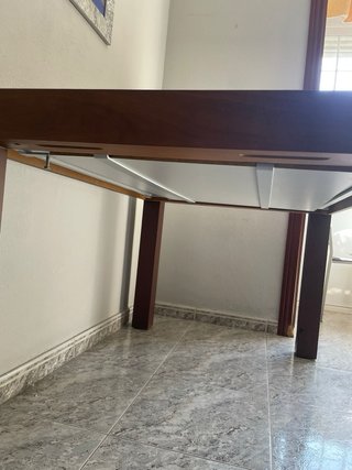 Mesa de comedor extensible madera