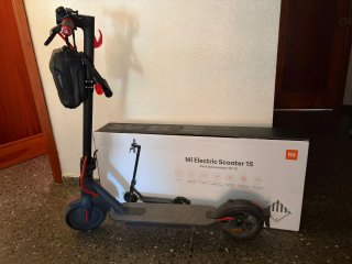 Patinete Eléctrico Xiaomi Mi 1S Negro/Rojo