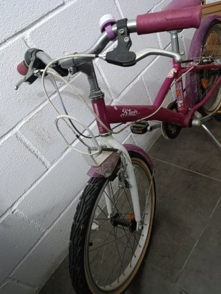 Bicicleta infantil B'Twin morada