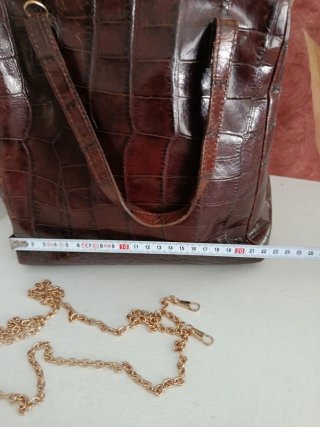 Bolso de piel  vintage