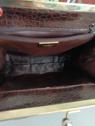 Bolso de piel  vintage