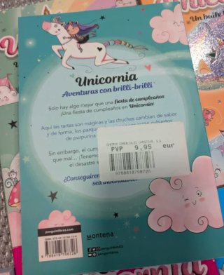 3 libros de Unicornia (1-2-3)