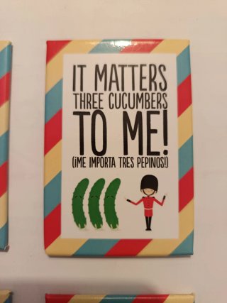 4 Imanes Nevera Superbritánico