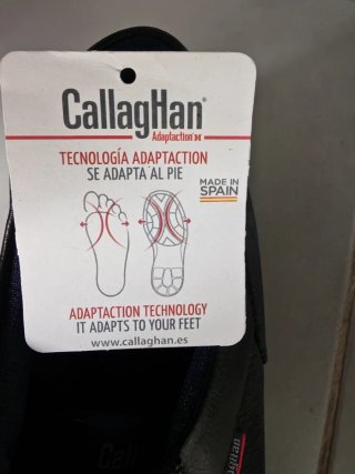 Zapatos Callaghan Negro Talla 44 Nuevos