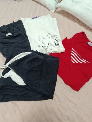 Lote Camisetas Premamá Talla M