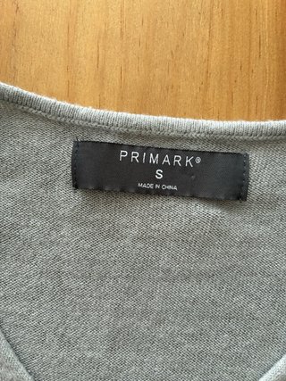 Jersey Primark Gris Claro