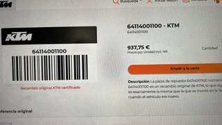 Faro Delantero KTM 790 (Ref. 64114001100)