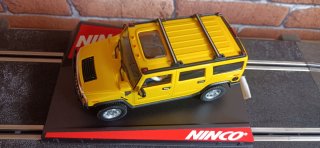 Coche Scalextric Hummer Ninco Amarillo