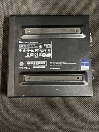 Mini PC HP EliteDesk Negro