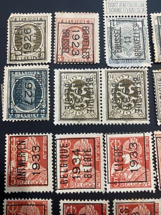 51 Sellos Bélgica 1911-1941