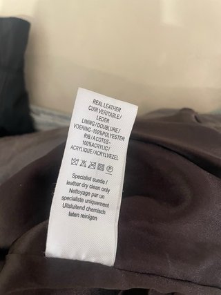 Chaqueta de Piel Vintage y2k