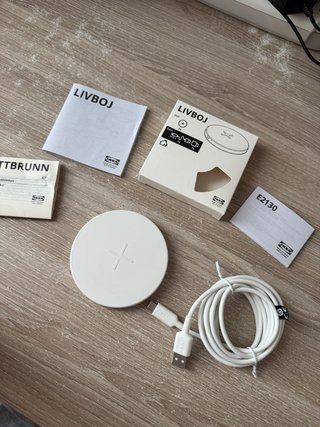 Cargador Inalámbrico IKEA LIVBOJ