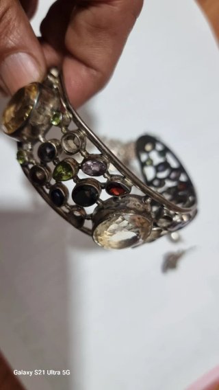 Lote de Joyería Plata: Pulsera, Anillos, Colgante