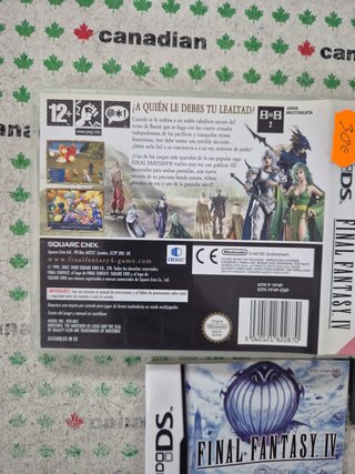 Final Fantasy IV Nintendo DS